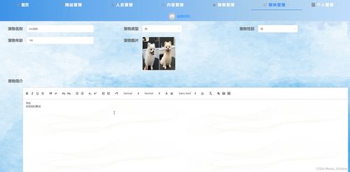 基于Vue Node.js的宠物领养网站的设计与开发 计算机毕设 附源码83352
